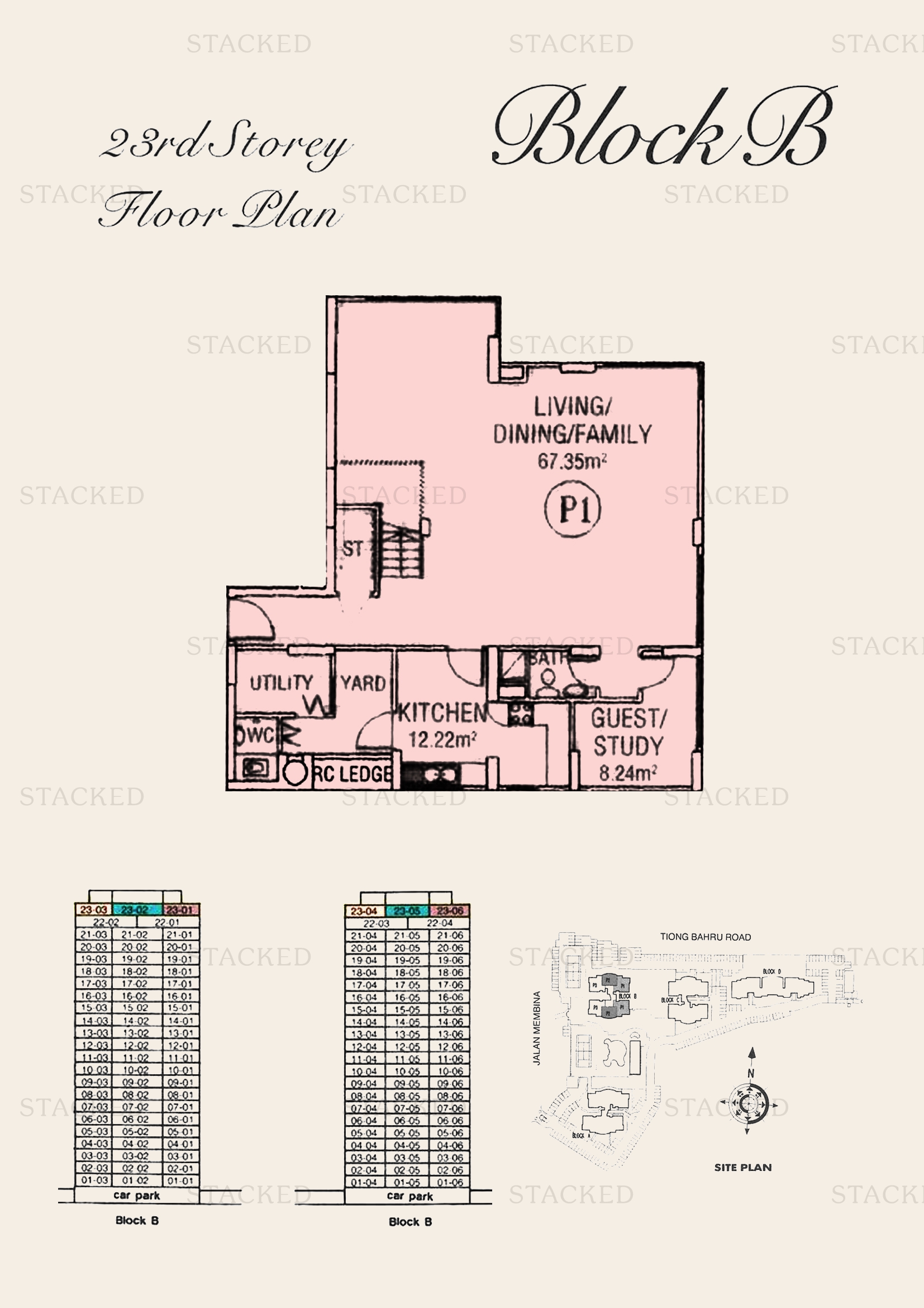 Central Green Condominium floor plan